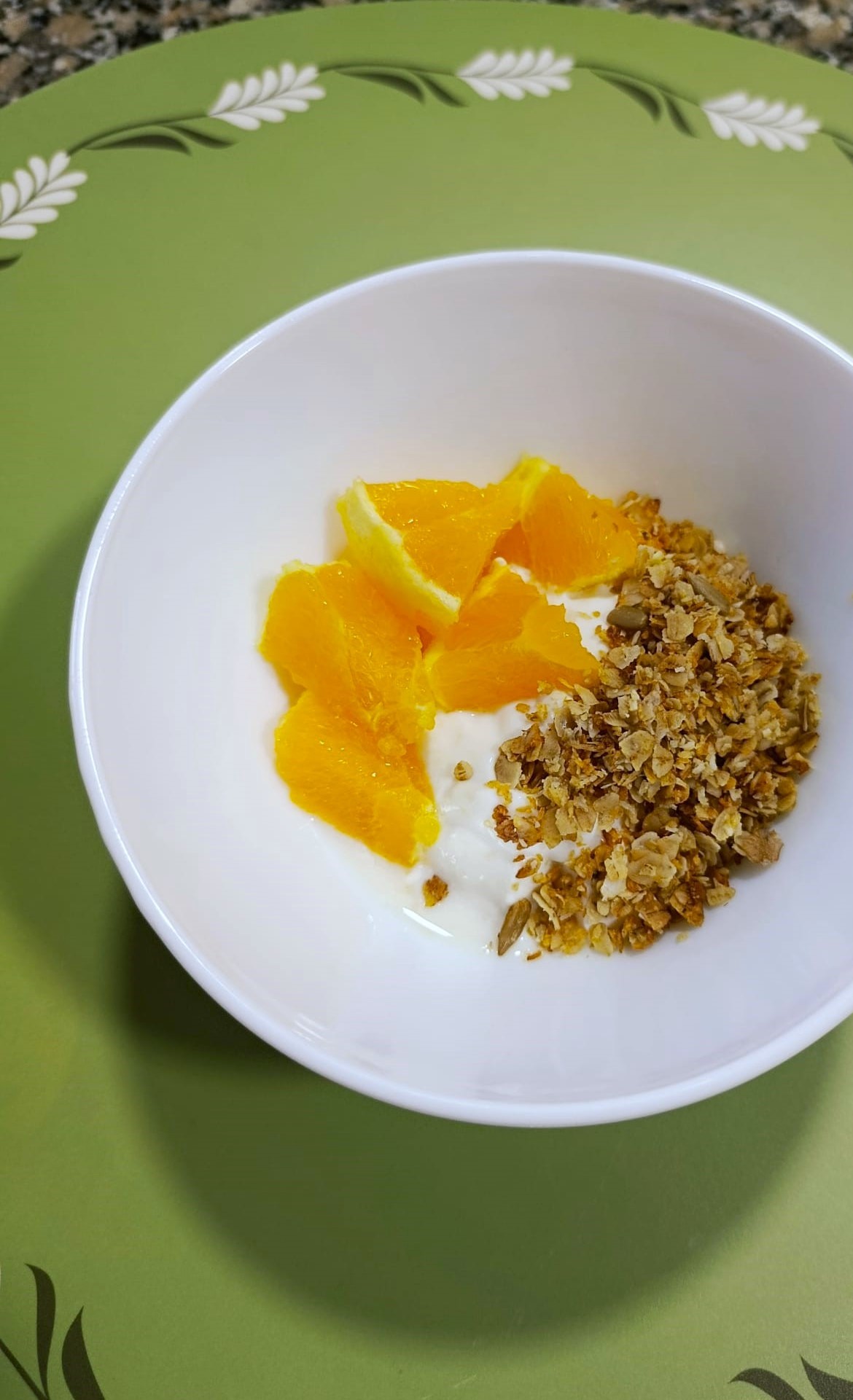 Granola de côco e noz