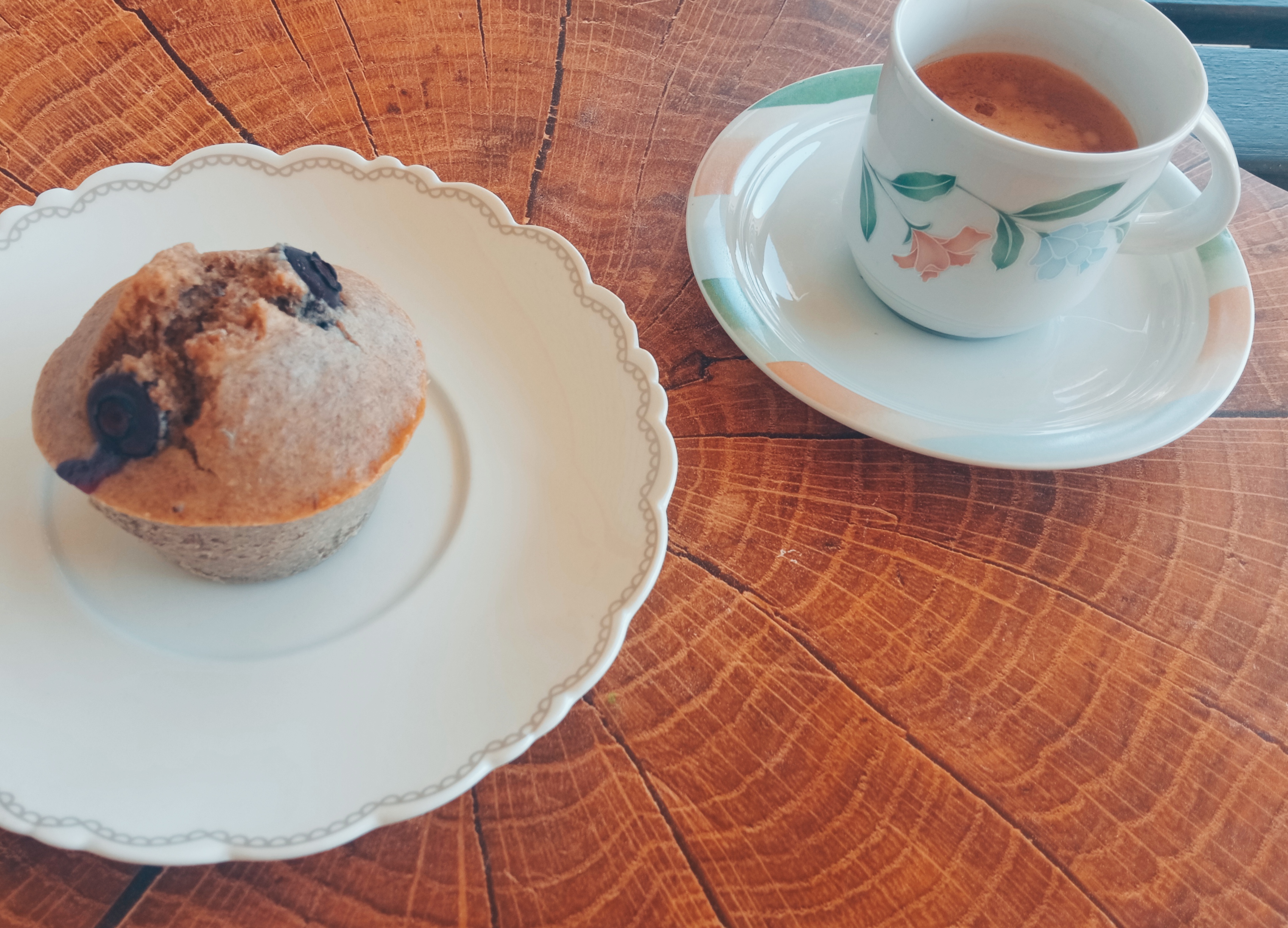Muffins de mirtilo