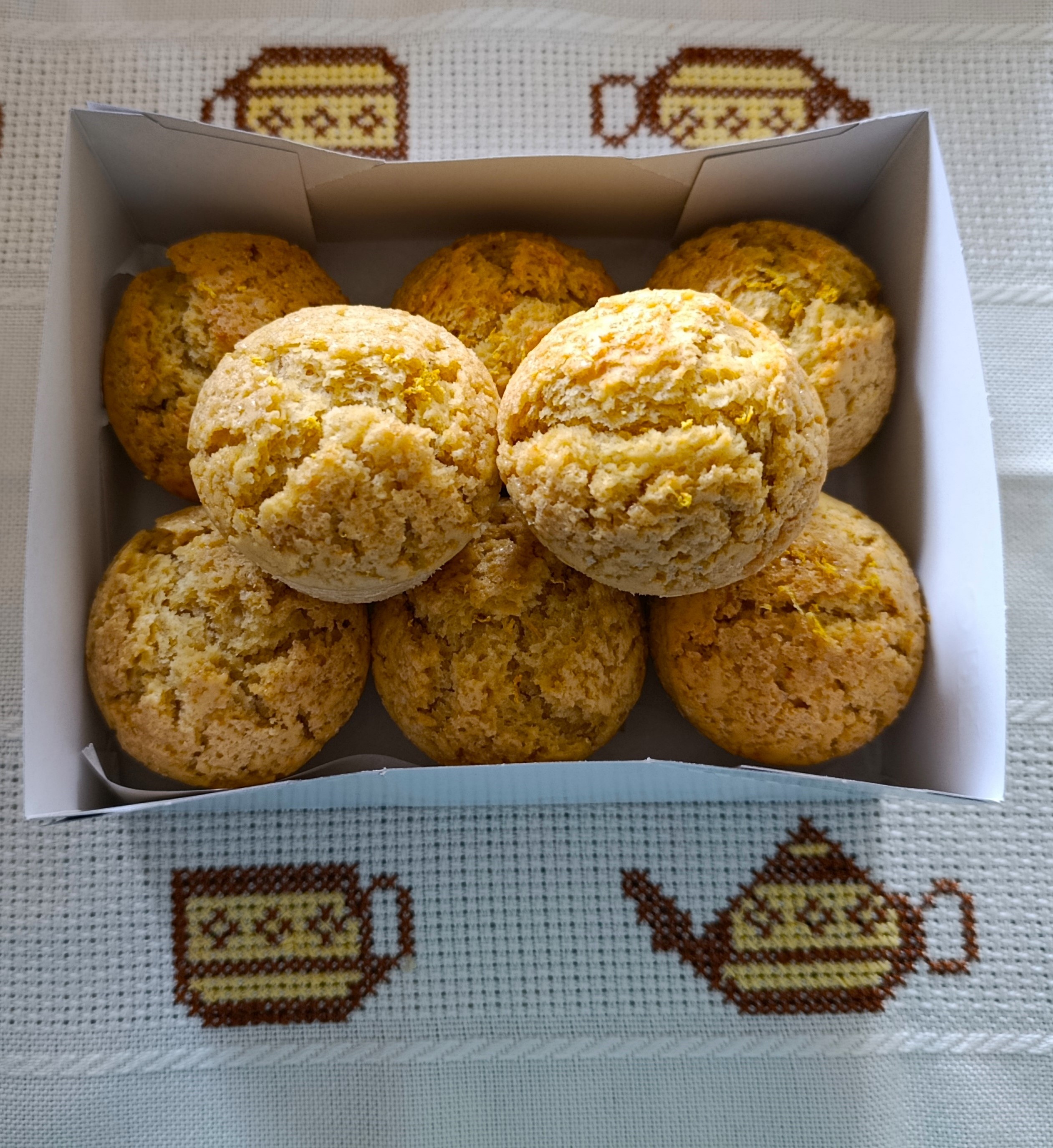 Muffins vegan de limão