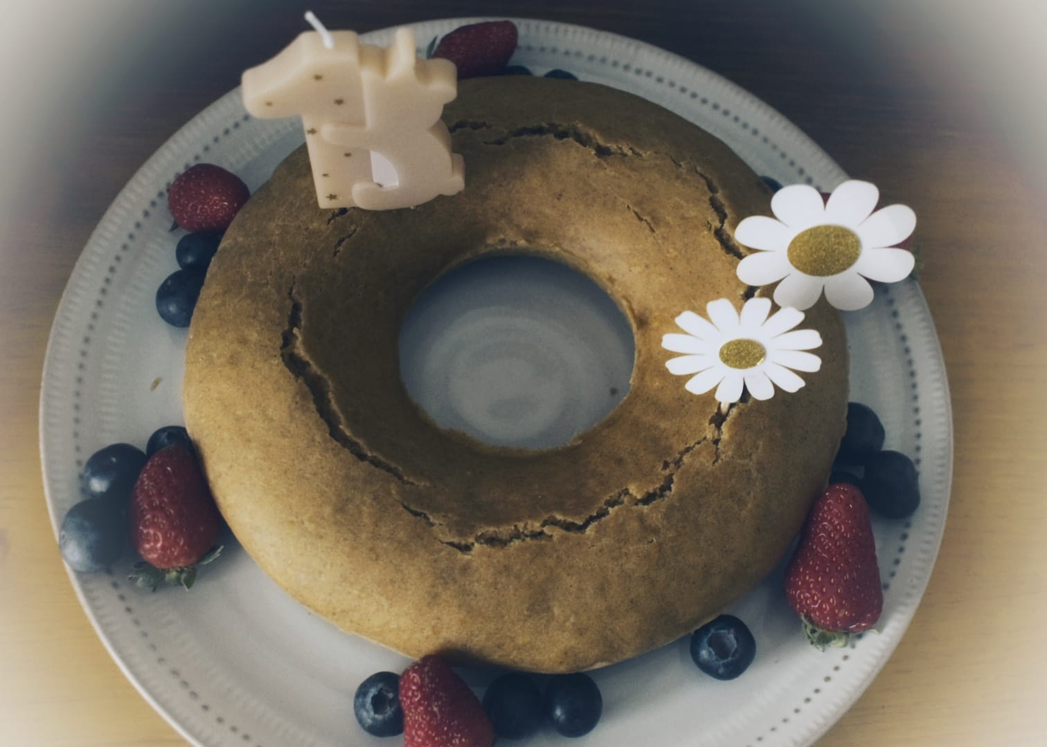 Bolo de laranja e canela