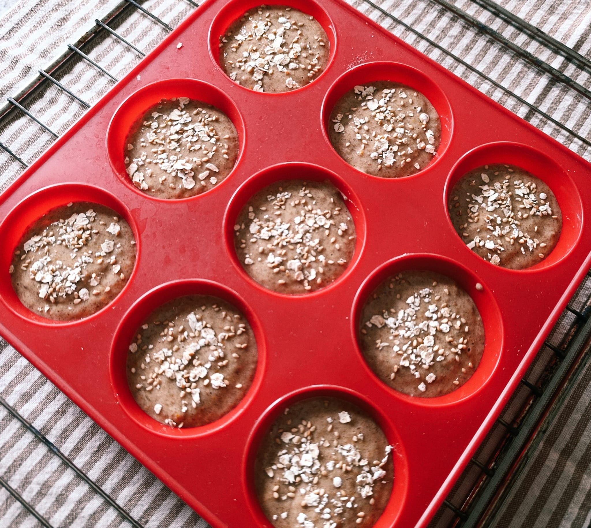 Muffins de pêra